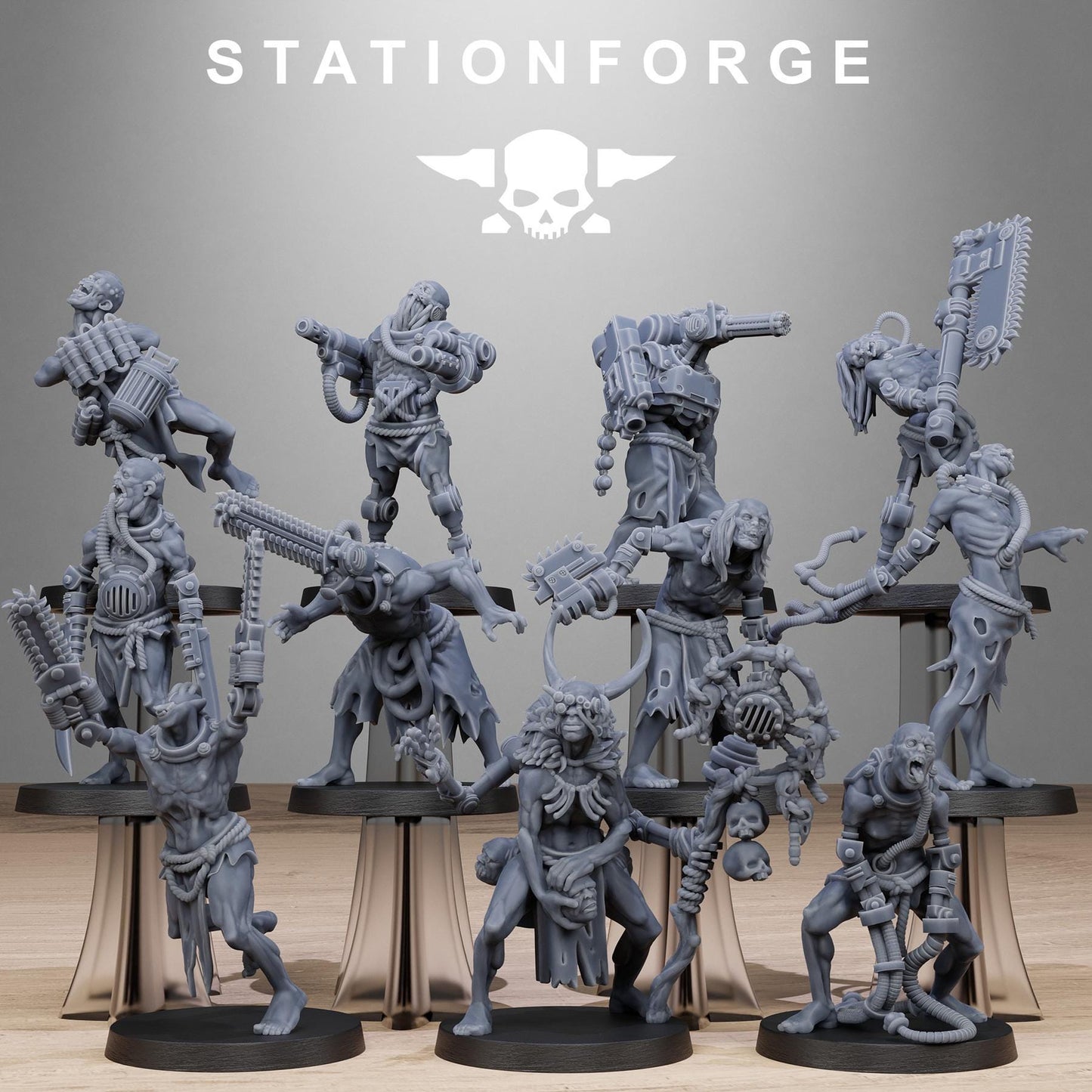 Techno Savanger Necromants by StationForge