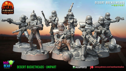 Desert Bucketheads by War Bear Studios