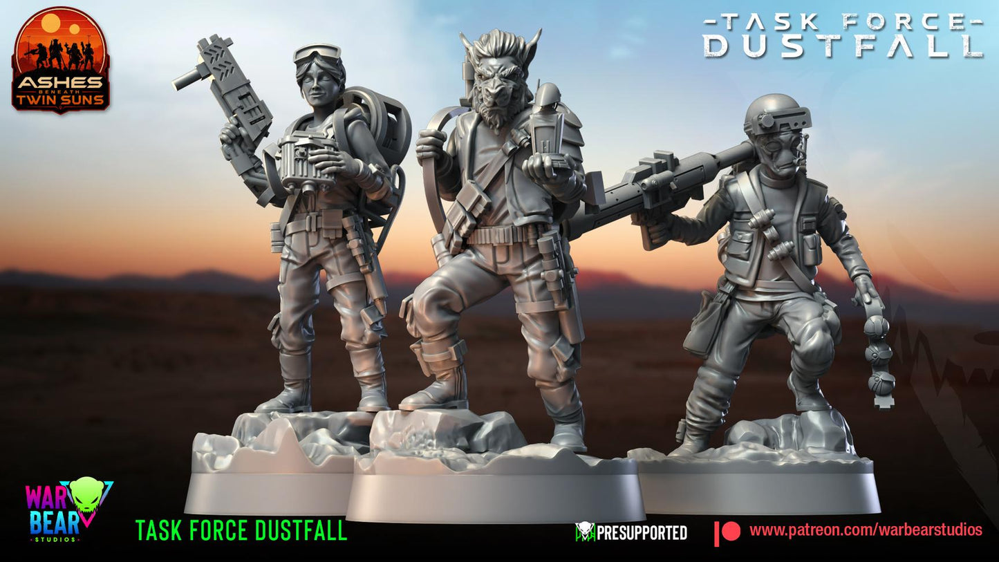 Task Force Dustfall by War Bear Studios