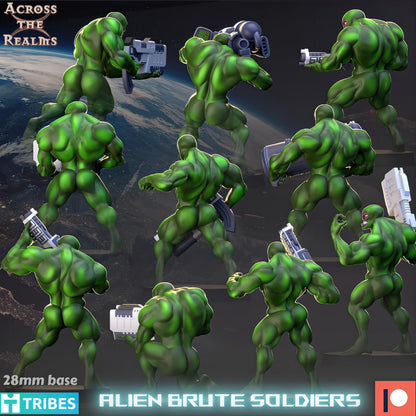 Alien Brute Soldiers by Across the Realms