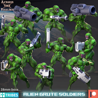 Alien Brute Soldiers by Across the Realms