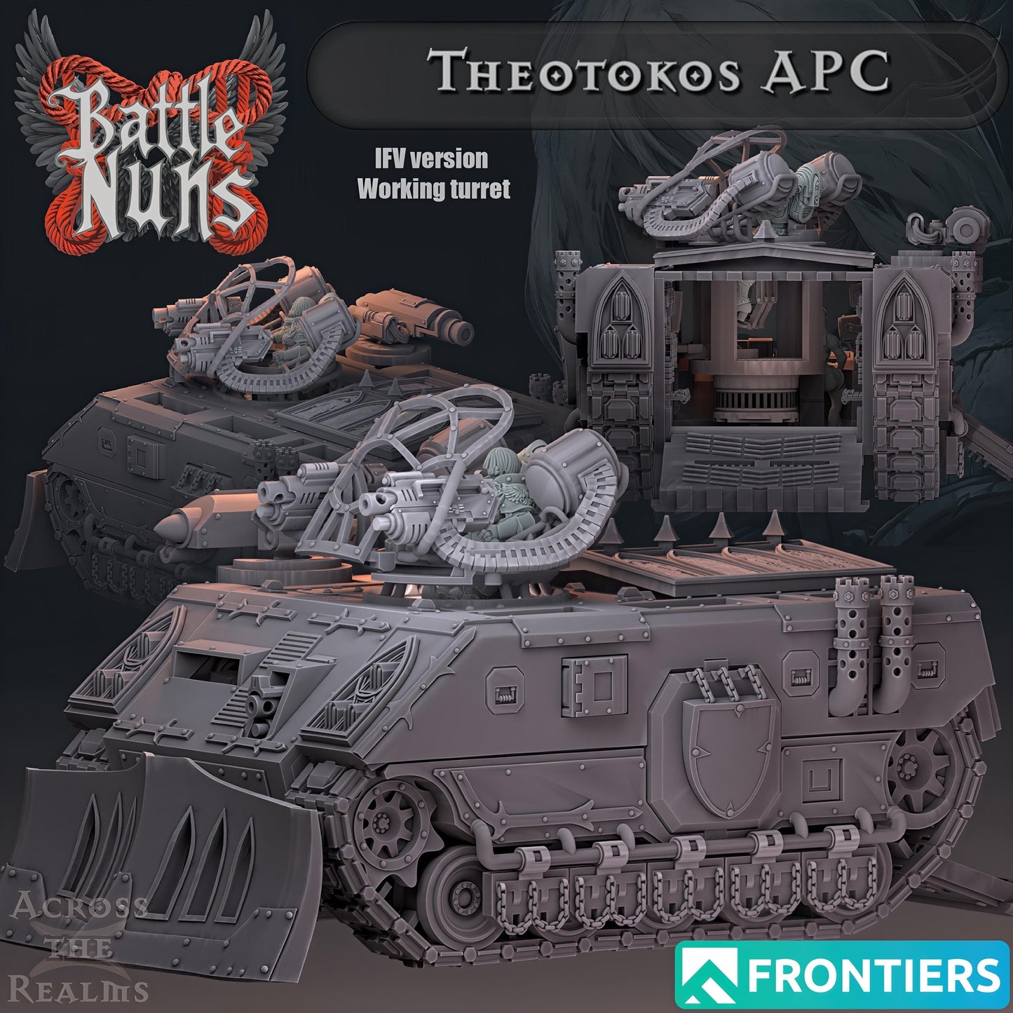 Battle Nuns - Theotokos APC + Upgrade by Across the Realms