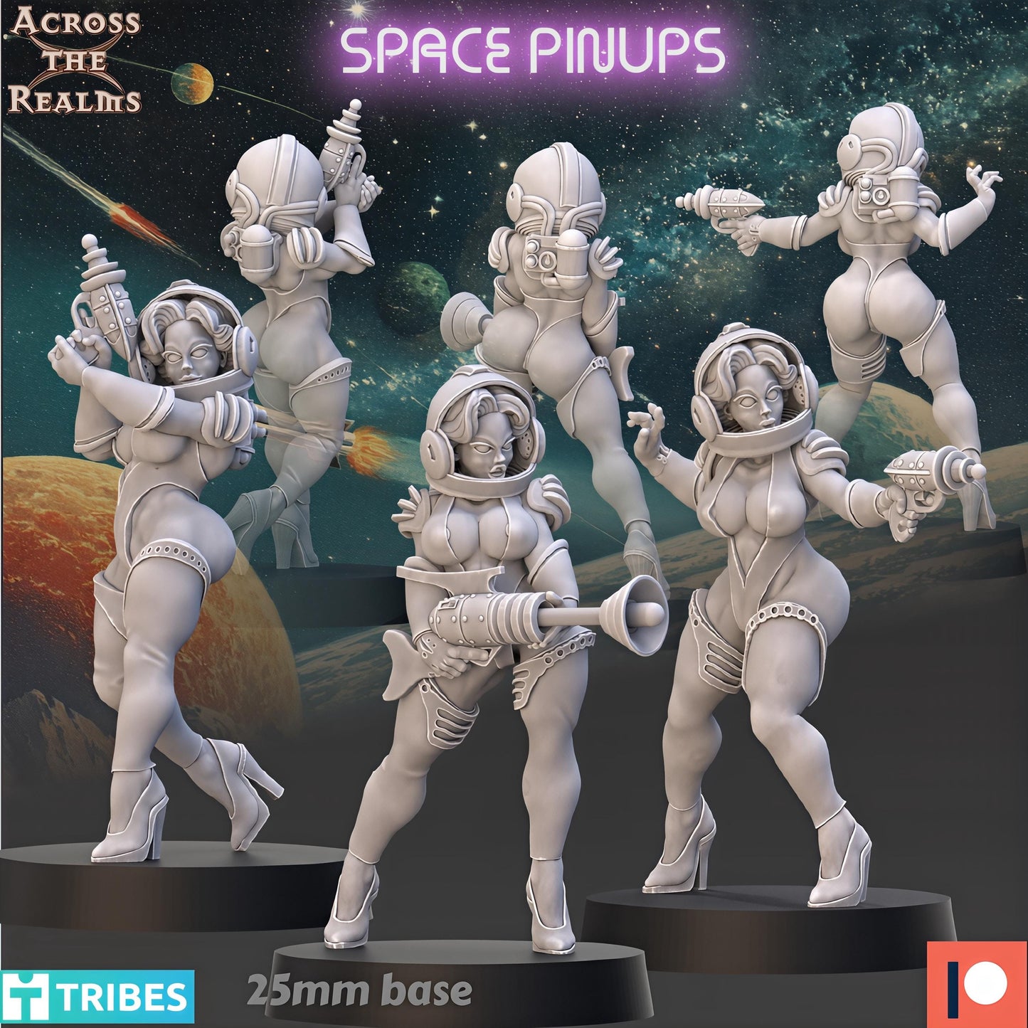 Space Pinups by Across the Realms