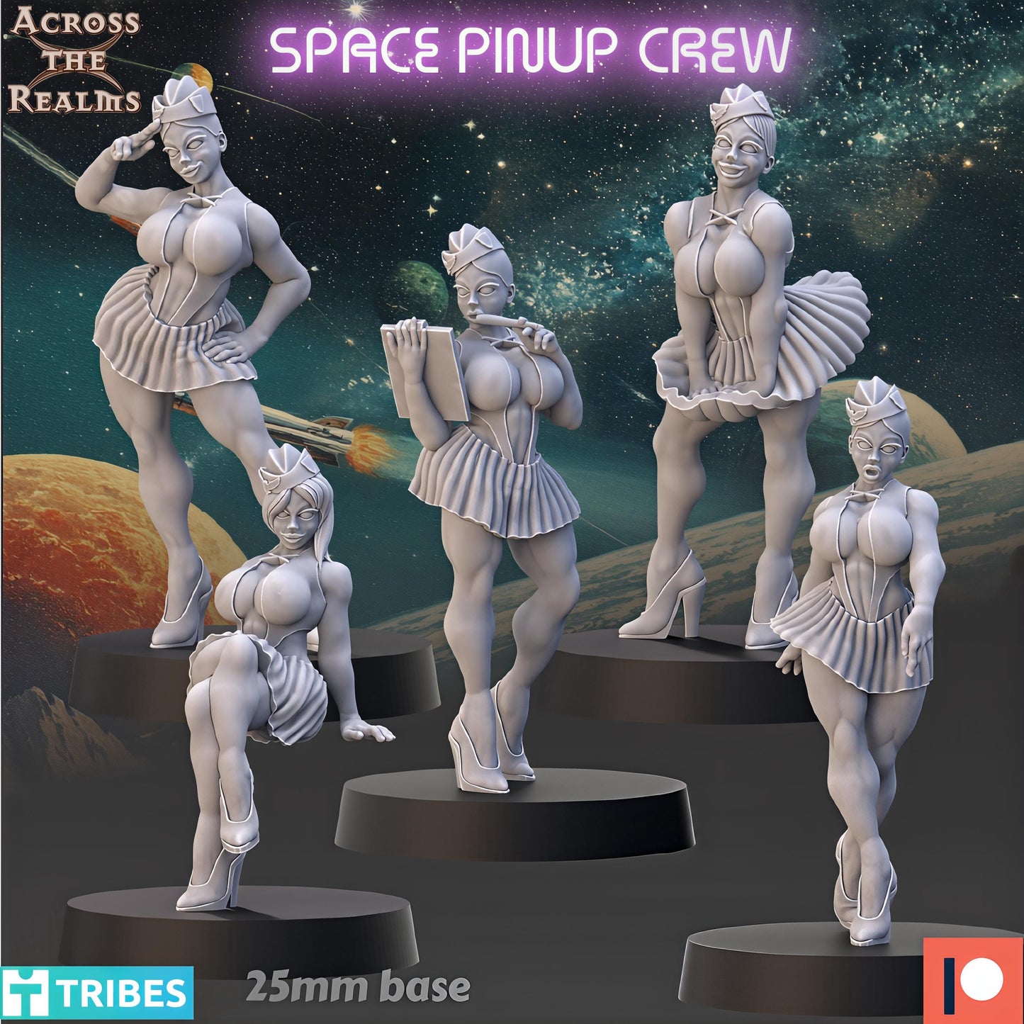 Space Pinup Crew by Across the Realms