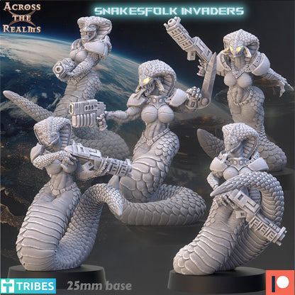 Earth Defense - Snakefolk Invaders by Across the Realms