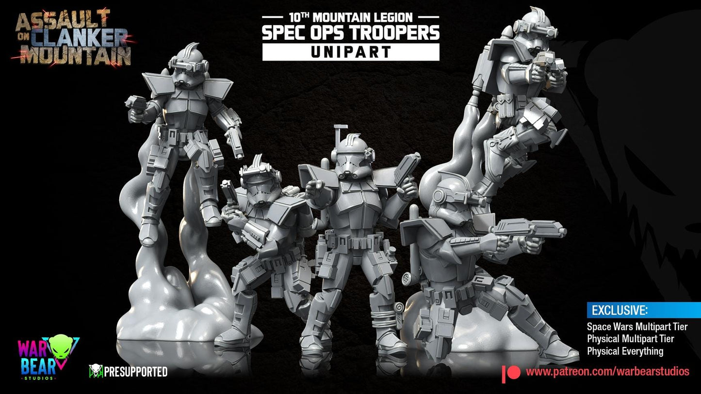 10th Mountain Legion SpecOps Troopers by War Bear Studios