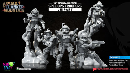 10th Mountain Legion SpecOps Troopers by War Bear Studios