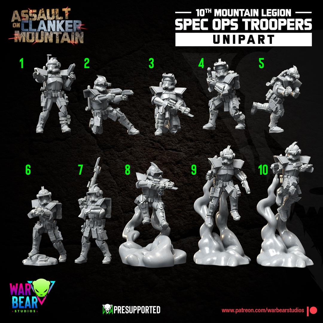 10th Mountain Legion SpecOps Troopers by War Bear Studios