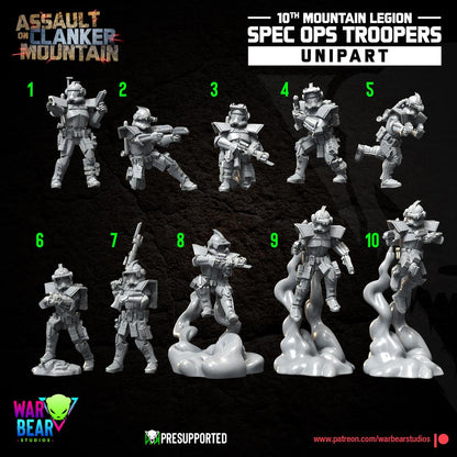 10th Mountain Legion SpecOps Troopers by War Bear Studios