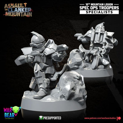 10th Mountain Legion SpecOps Specialists by War Bear Studios