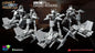 PK-188 Droid Battalion Droid Riders by War Bear Studios