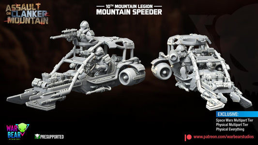 10th Mountain Legion Mountain Speeder by War Bear Studios