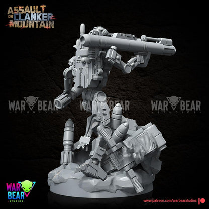 PK-188 Droid Battalion Mountain Skeleton Clankers Specialists by War Bear Studios