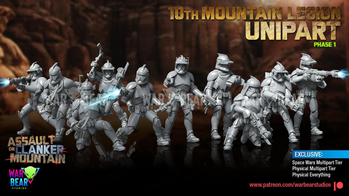 10th Mountain Legion Regulars Phase 1 by War Bear Studios