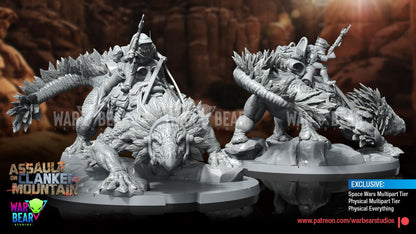 Mountain Lizards by War Bear Studios