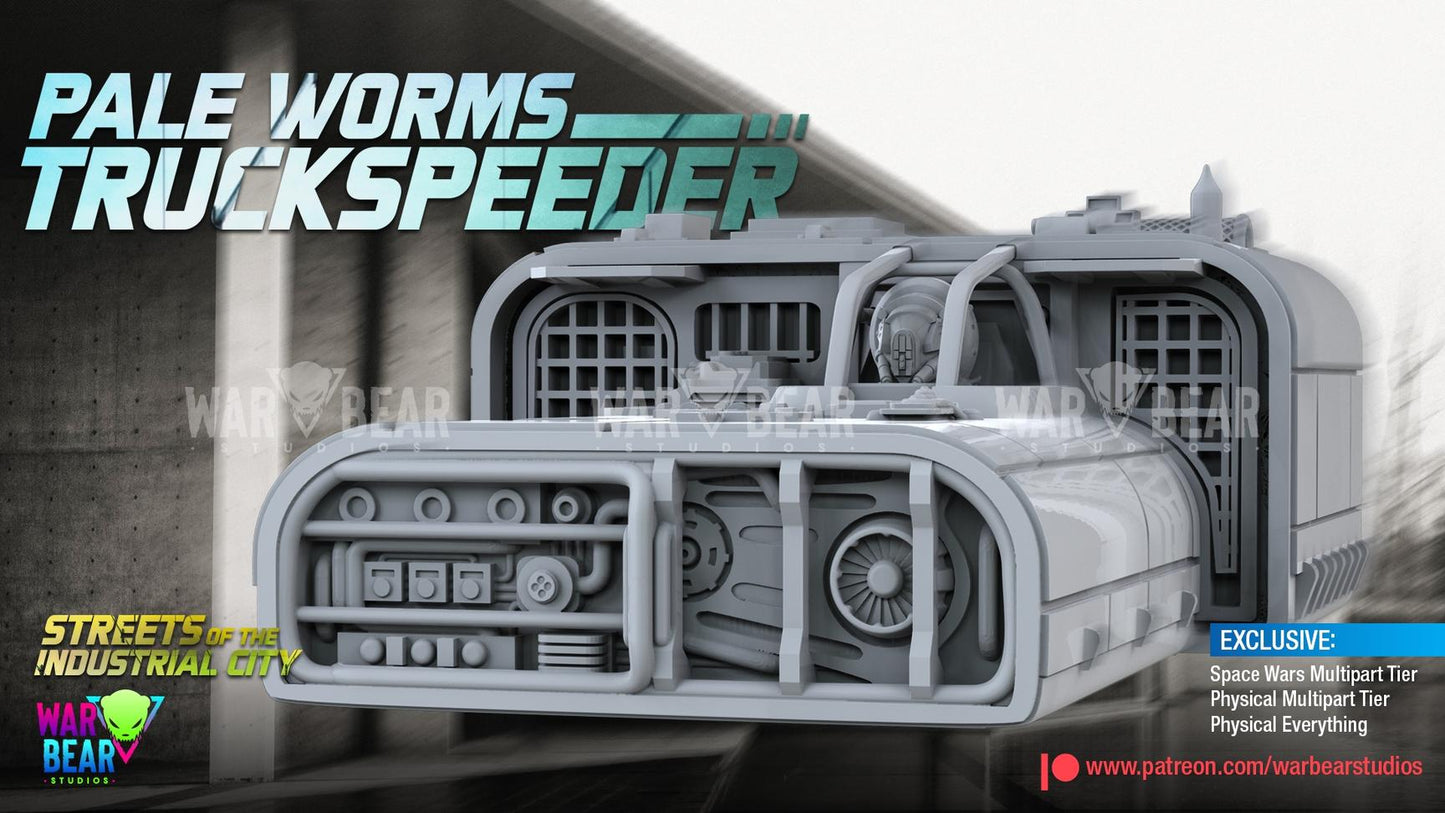 Pale Worms Truckspeeder by War Bear Studios