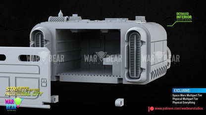 Pale Worms Truckspeeder by War Bear Studios
