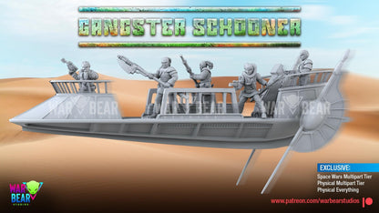 Gangster Schooner by War Bear Studios