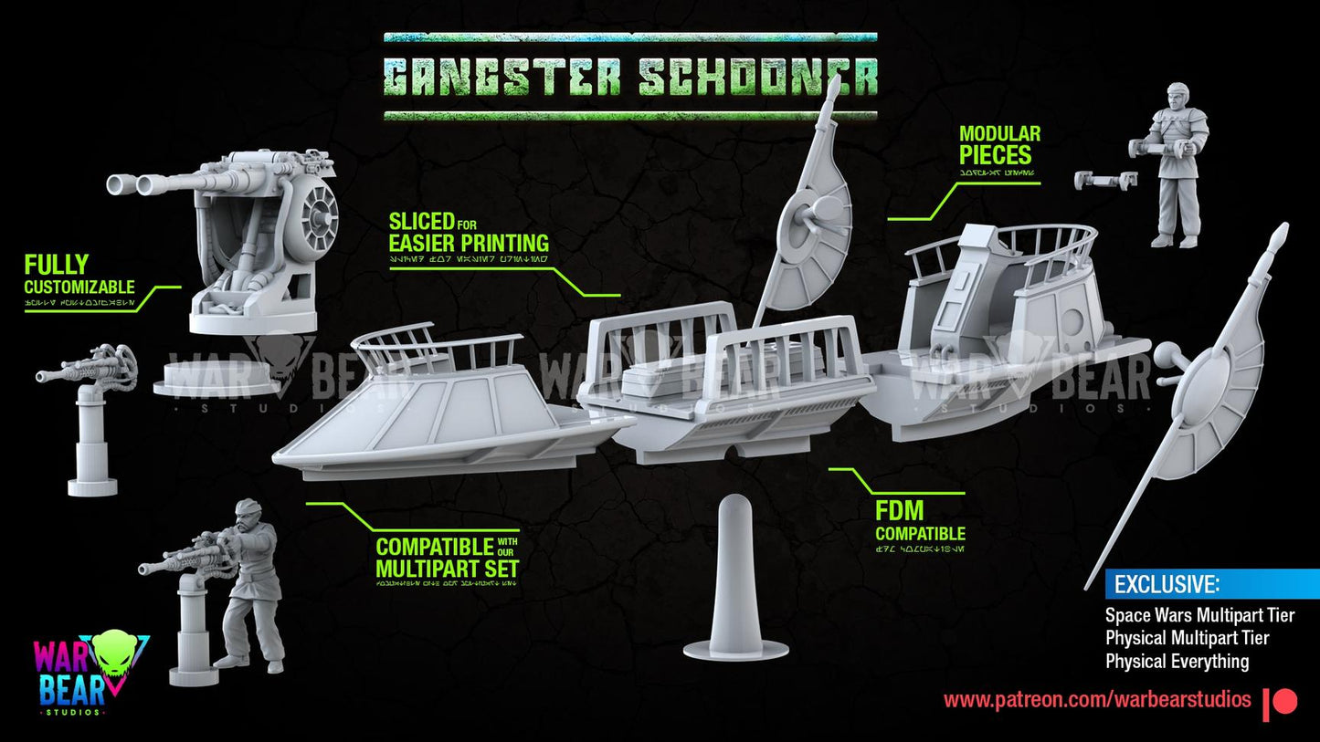 Gangster Schooner by War Bear Studios