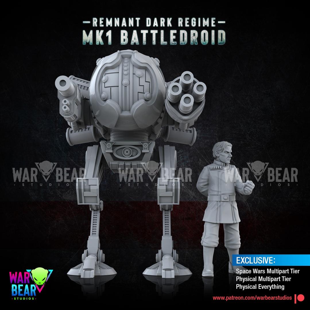 MK1 Battledroid by War Bear Studios