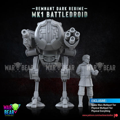 MK1 Battledroid by War Bear Studios