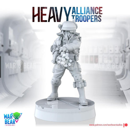 Heavy Alliance Troopers by War Bear Studios