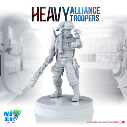 Heavy Alliance Troopers by War Bear Studios