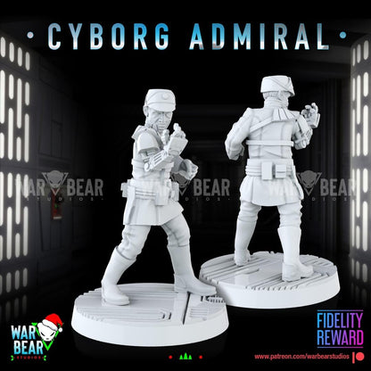 Cyborg Admiral by War Bear Studios