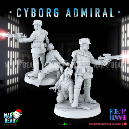Cyborg Admiral by War Bear Studios