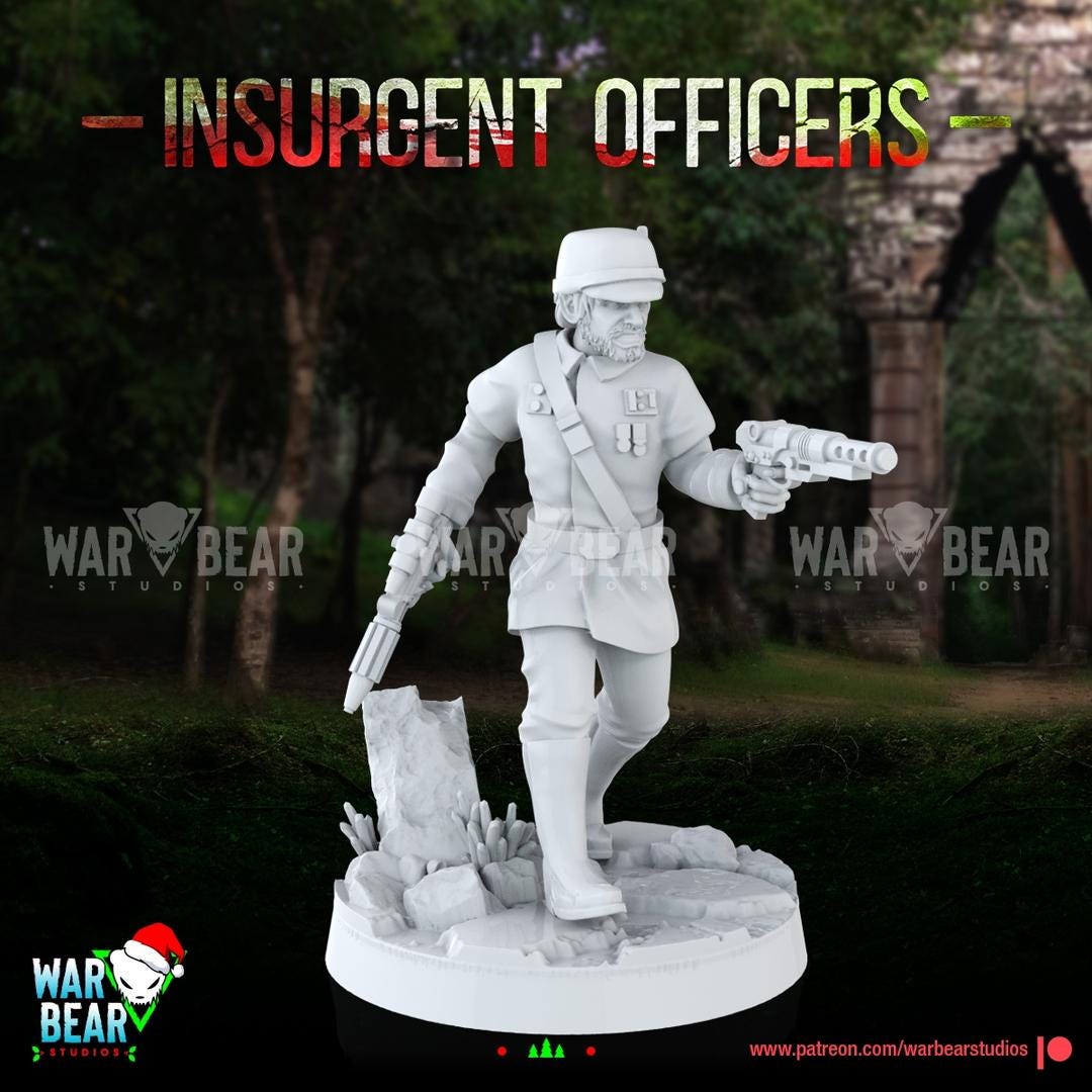 Insurgent Officers by War Bear Studios