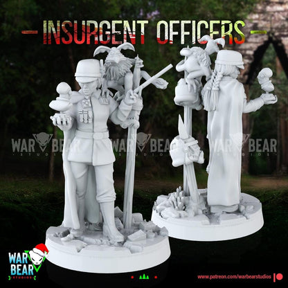 Insurgent Officers by War Bear Studios