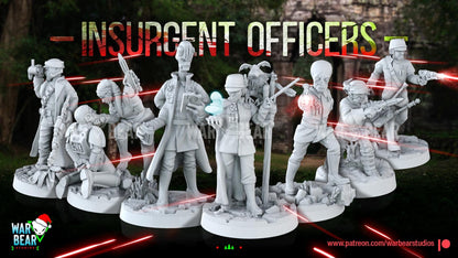 Insurgent Officers by War Bear Studios