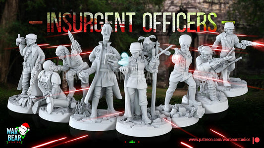Insurgent Officers by War Bear Studios