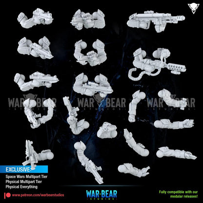 10x Imperial Winter Soldiers by War Bear Studios