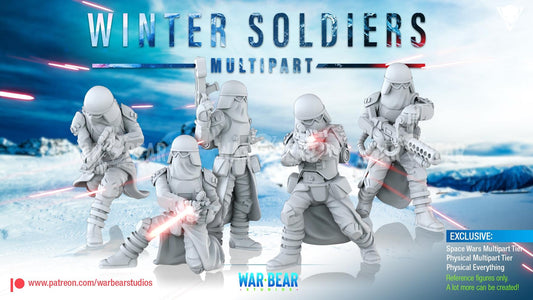 10x Imperial Winter Soldiers by War Bear Studios