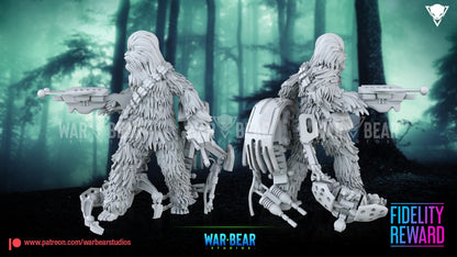 Walking Carpet Forest Hero by War Bear Studios