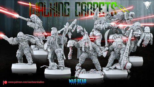 Walking Carpets by War Bear Studios