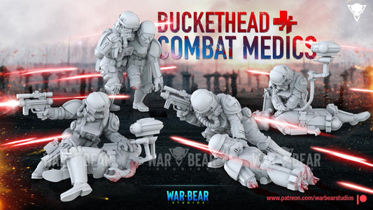 Buckethead Combat Medics by War Bear Studios