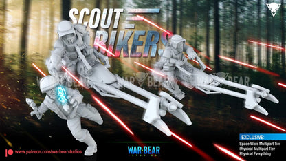 6x Scout Bikers by War Bear Studios