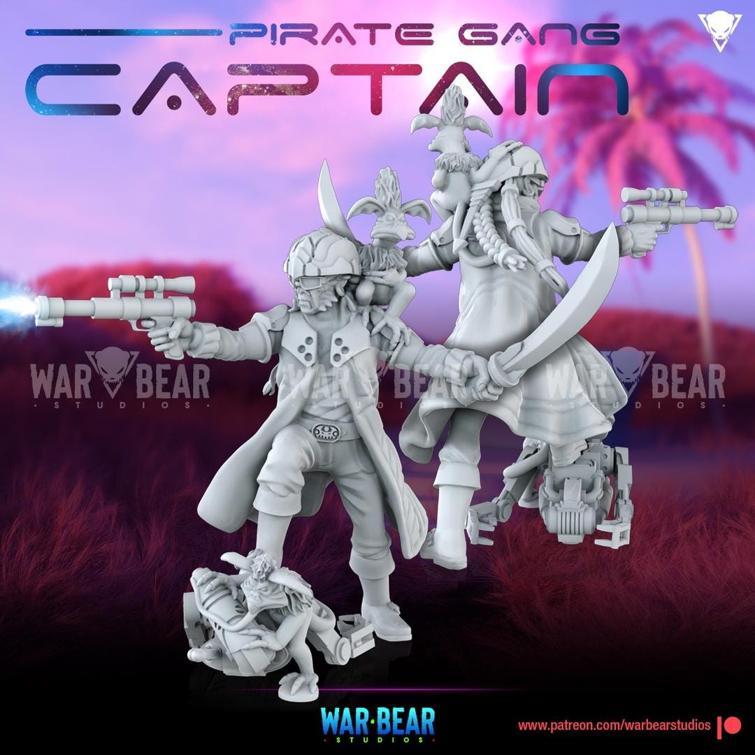 Pirate Gang Captain by War Bear Studios