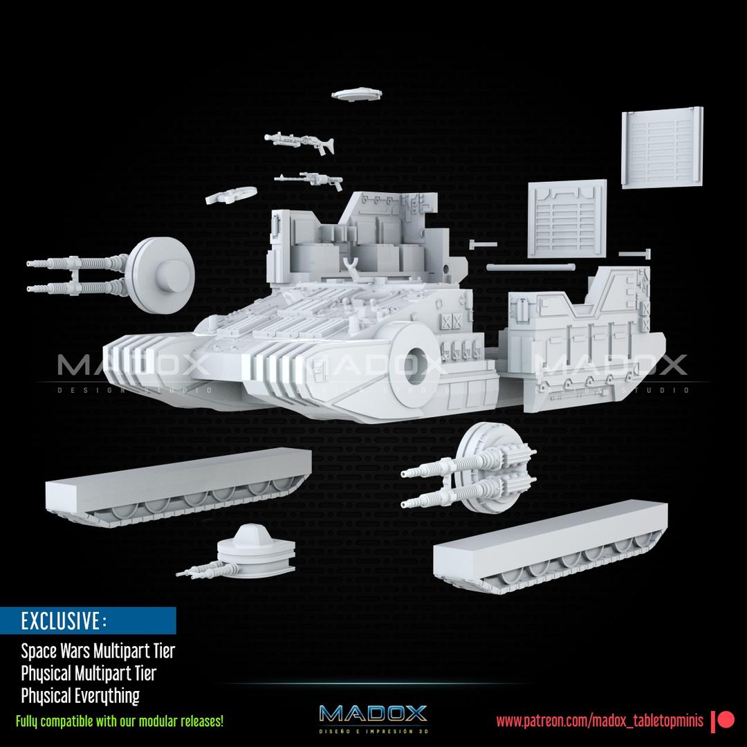 Imperial Assault Tank by War Bear Studios