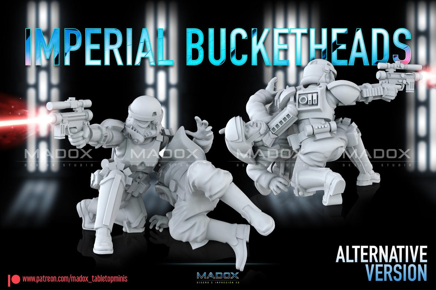 13x Imperial Bucketheads by War Bear Studios