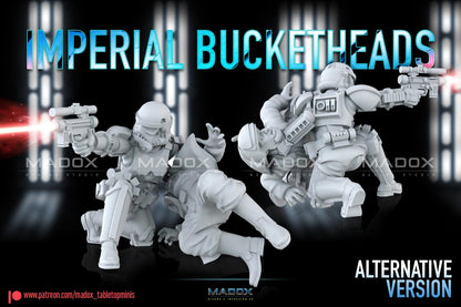 13x Imperial Bucketheads by War Bear Studios