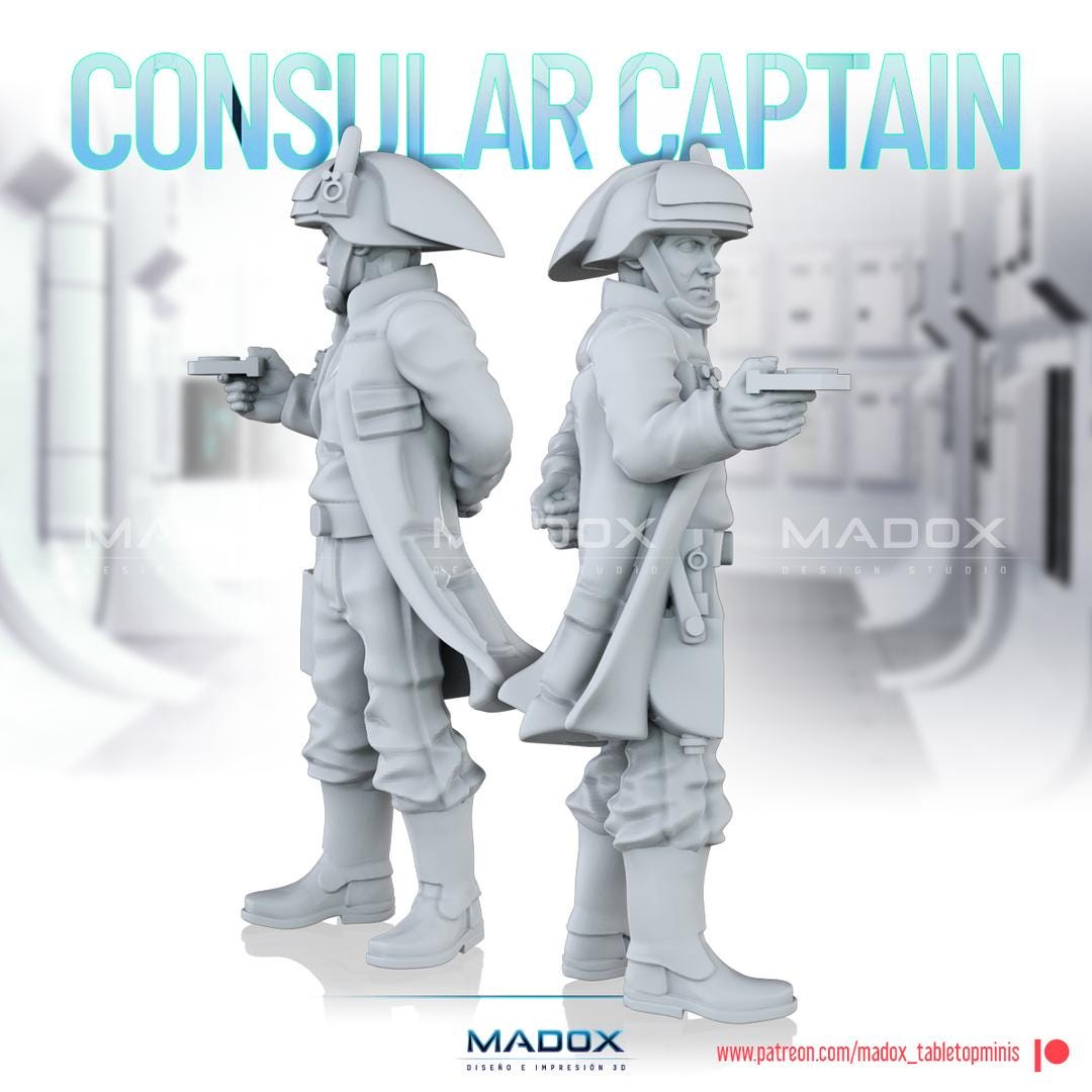 Consular Captain by War Bear Studios