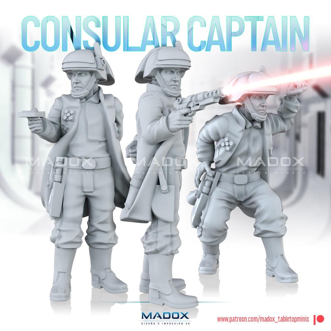 Consular Captain by War Bear Studios
