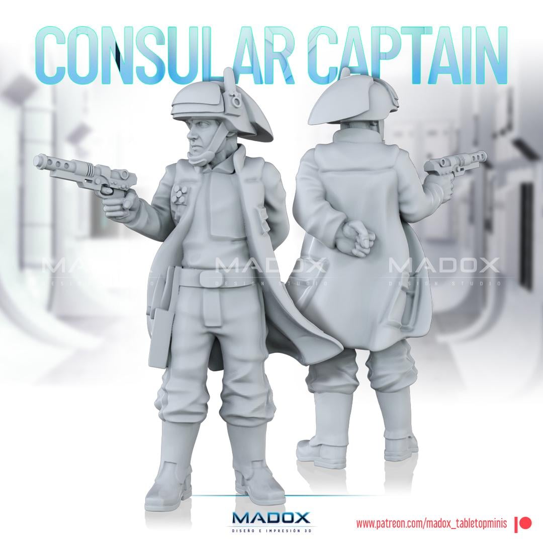 Consular Captain by War Bear Studios