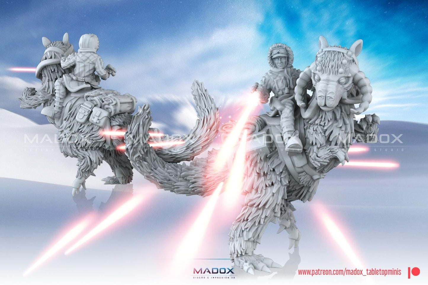 Mounted Nerf Herder and Farmboy Hero by War Bear Studios