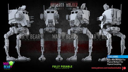 AT-ST Armored Walker Remnant Version by War Bear Studios