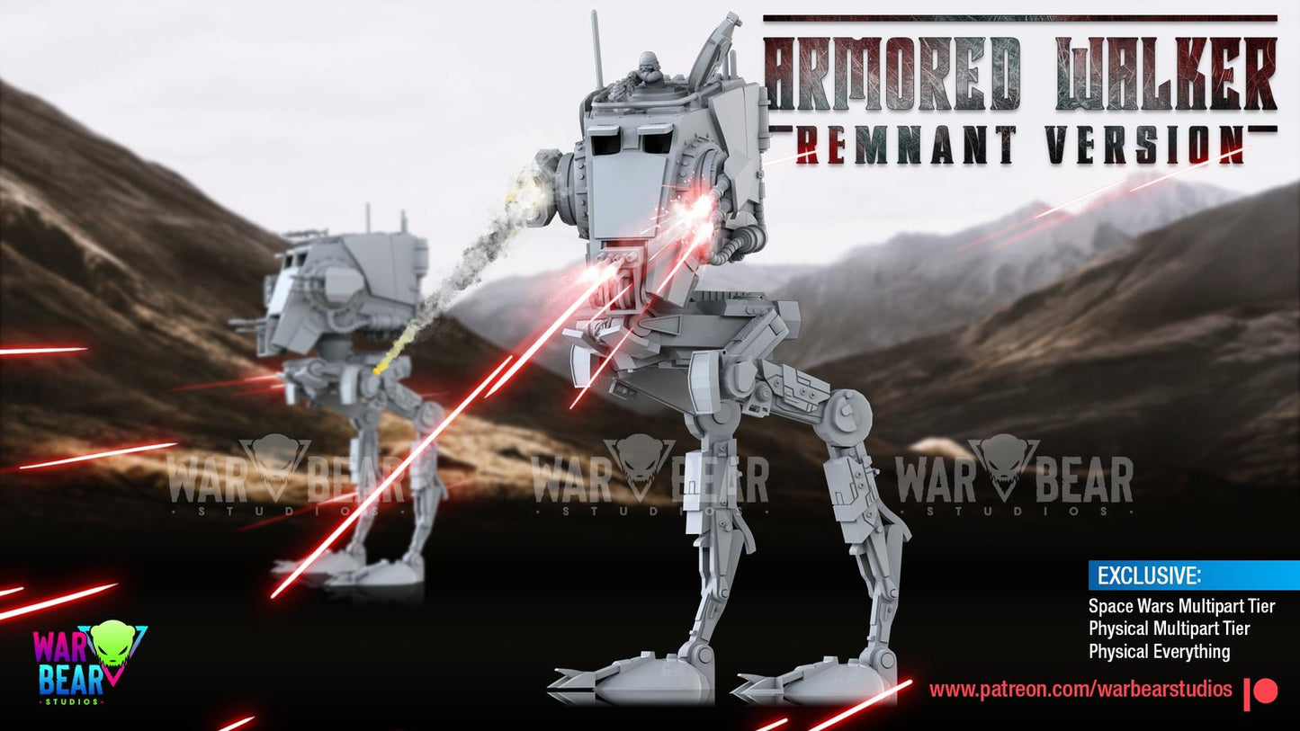 AT-ST Armored Walker Remnant Version by War Bear Studios