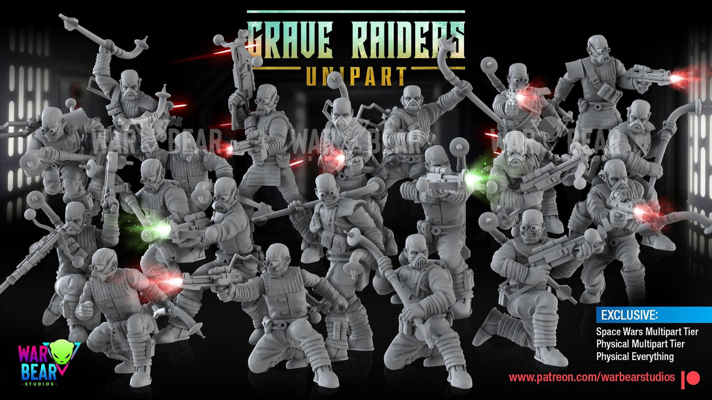 20x Grave Raiders by War Bear Studios